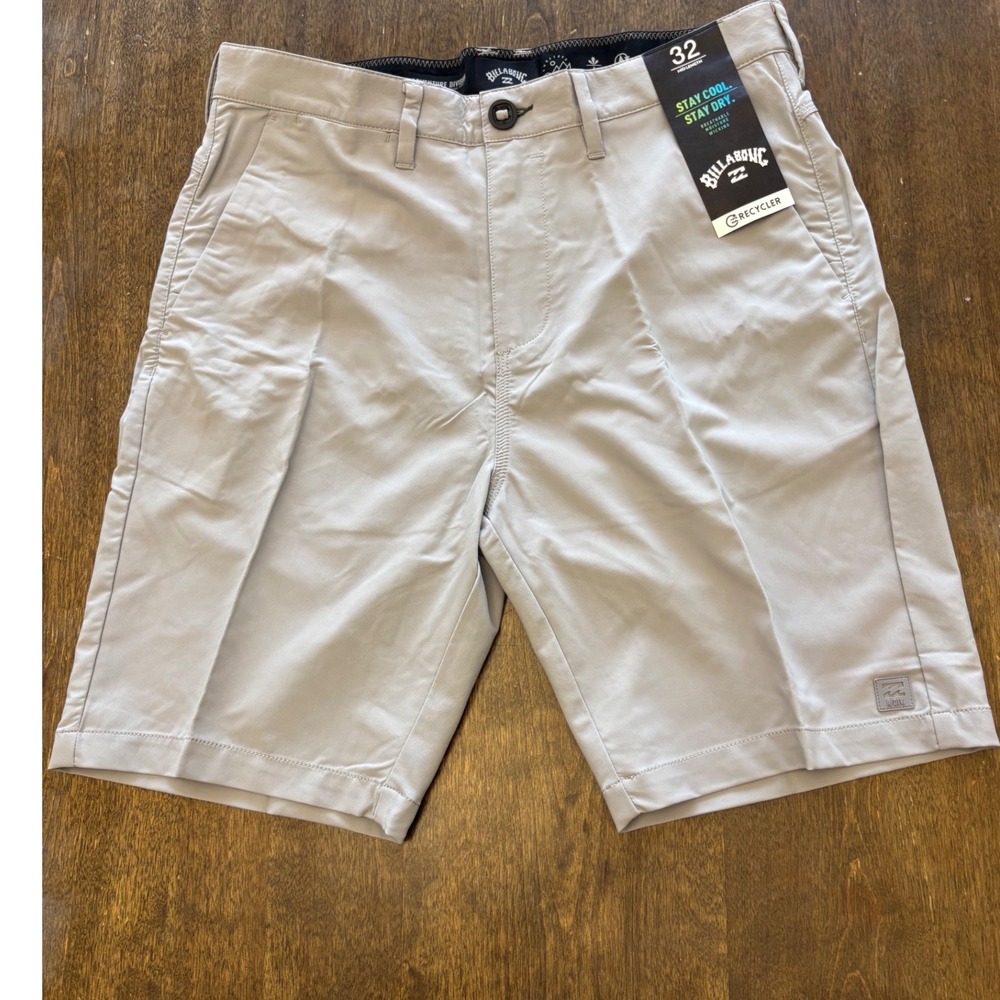 Billabong Mens Surftrek Journey Shorts Grey Hybrid Walkshorts ABYWS00166 Size 32